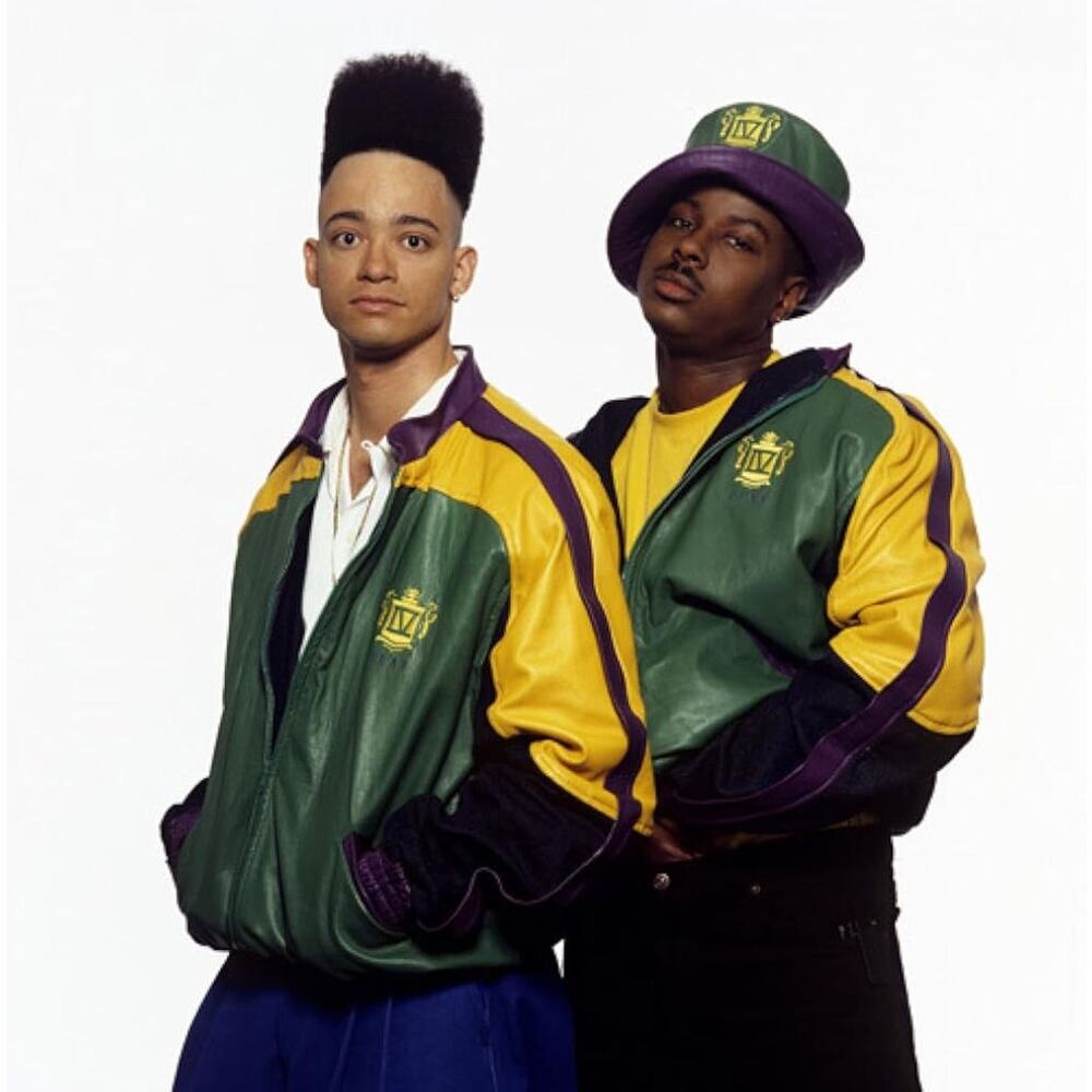 Kid N Play Men's Headgear Classics House Party Premium Embroidered Hockey Jersey - Picture 7 of 7